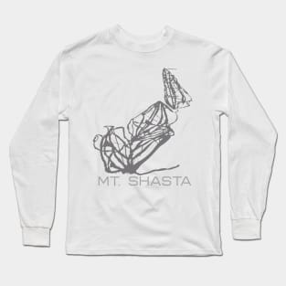 Mt Shasta Resort 3D Long Sleeve T-Shirt